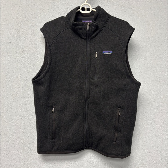 Patagonia Men’s Sz L Better Sweater Vest in Black, Exclnt/Like New Cndtn. - Picture 4 of 11